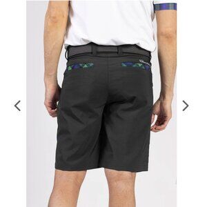NWOT William Murray Classic Men's Golf Shorts - Black | Size 34